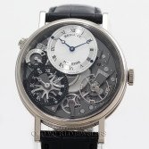 Breguet Tradition GMT Ref 7067 18K White Gold Skeleton Dial